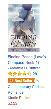 Finding Peace is a #1 Best Seller on Amazon!
