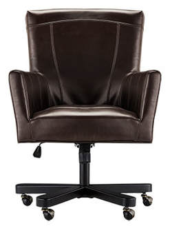 Arhaus Colette Leather Desk Chair
